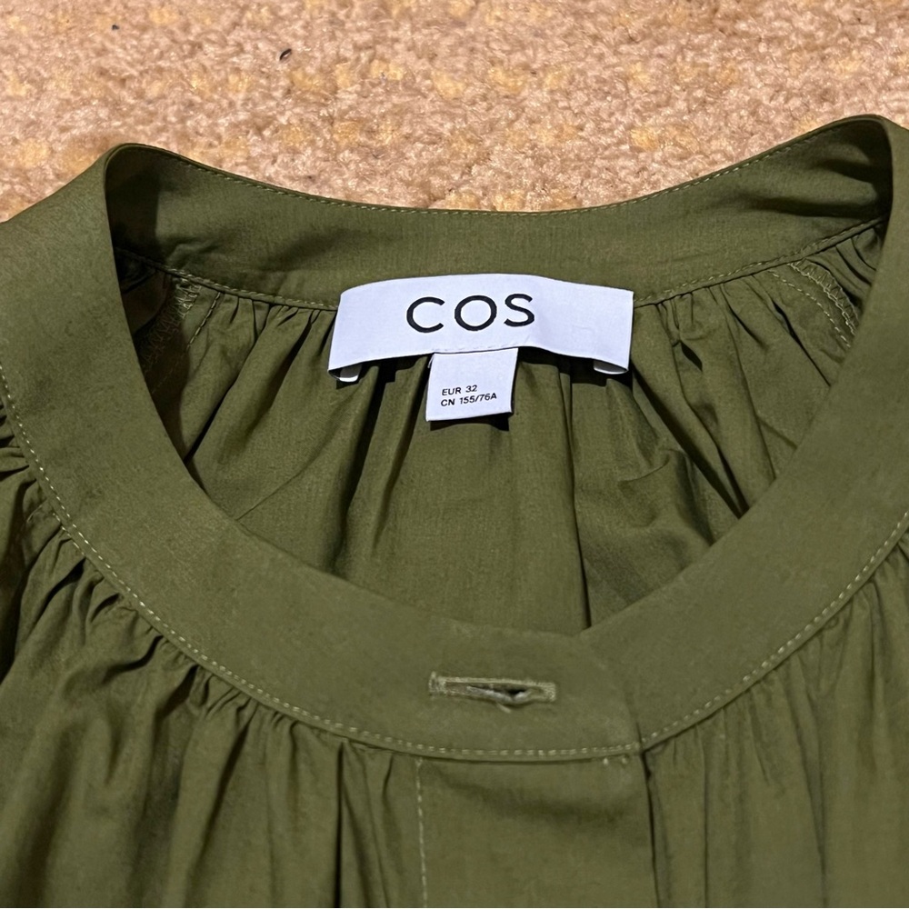 COS Ruffled-cuff Gathered Blouse - Picture 4 of 6